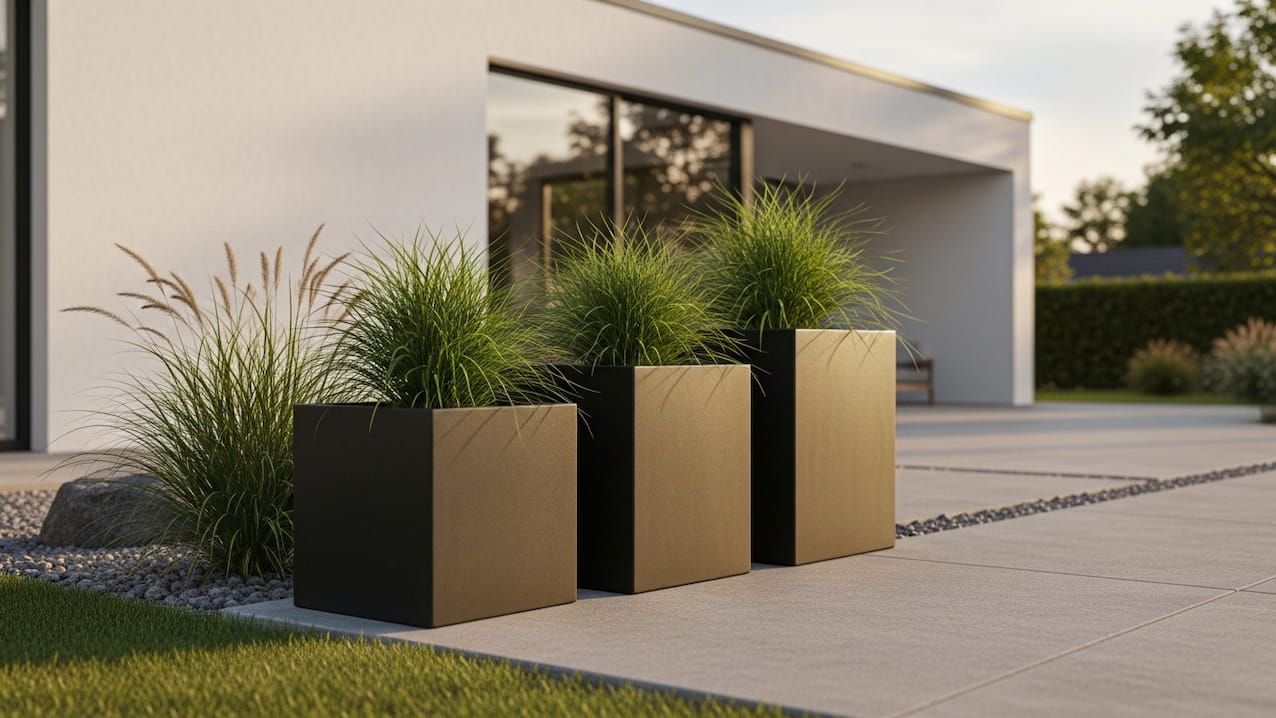 Pflanzkübel im modernen Landschaftsdesign – Architektur trifft Natur