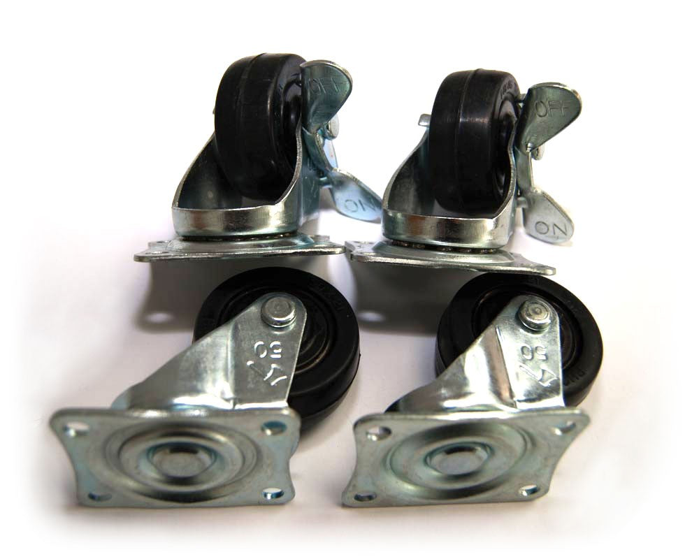 Elegant Einrichten | Lenkrollen für | Polyrattan | Pflanzkübel | Kissenbox