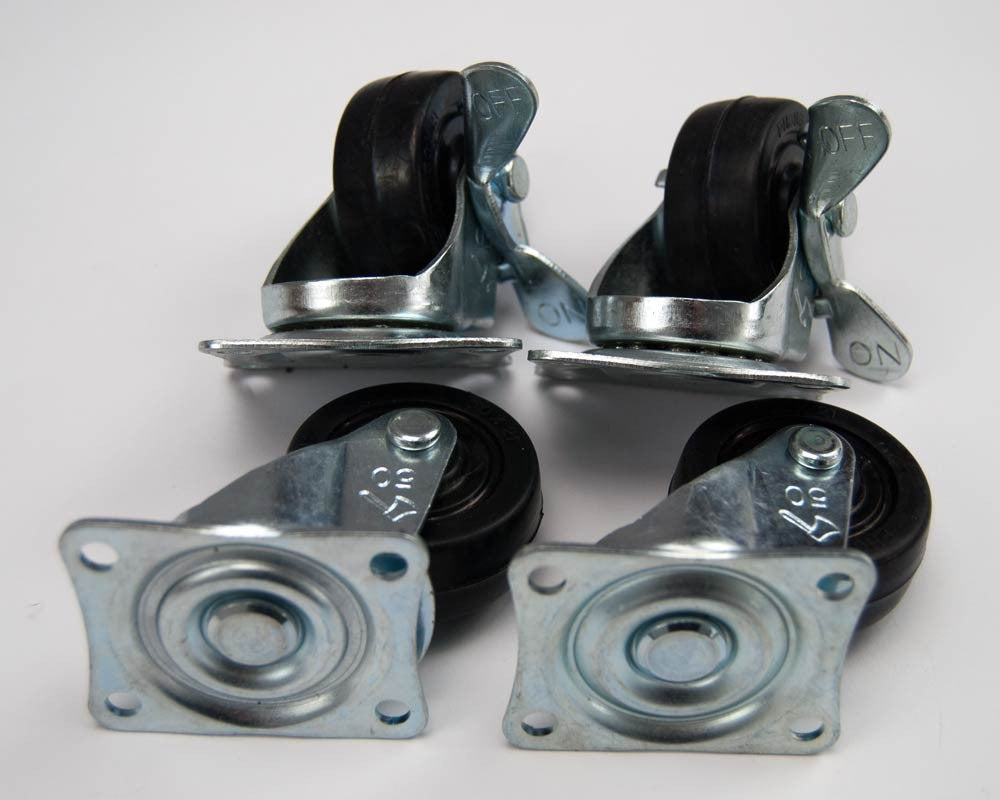 Elegant Einrichten | Lenkrollen für | Polyrattan | Pflanzkübel | Kissenbox