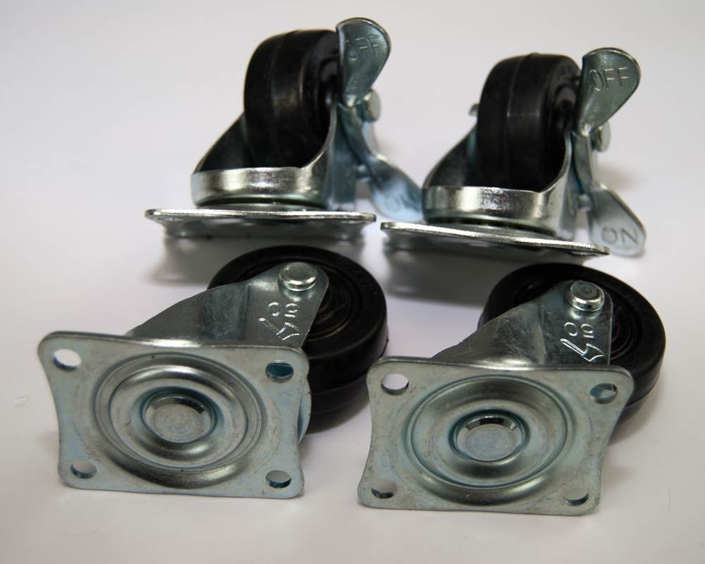 Elegant Einrichten | Lenkrollen für | Polyrattan | Pflanzkübel | Kissenbox