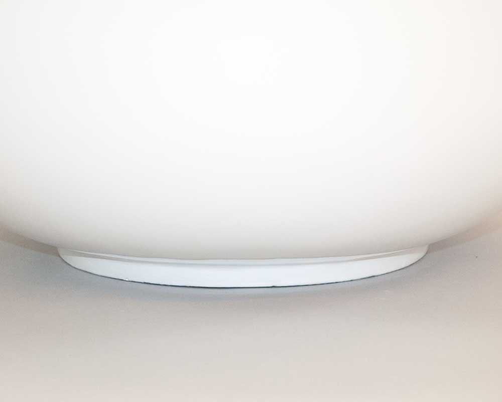 Elegant Einrichten | Pflanzkübel | Fiberglas | rund | D60xH30cm | hochglanz weiß