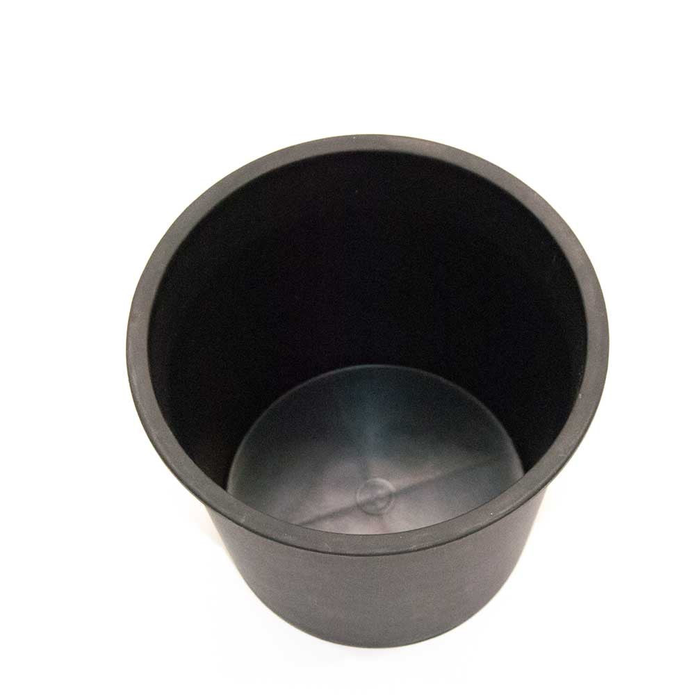 Elegant Einrichten | Kunststoffeinsatz | rund konisch | D34xH31cm | schwarz