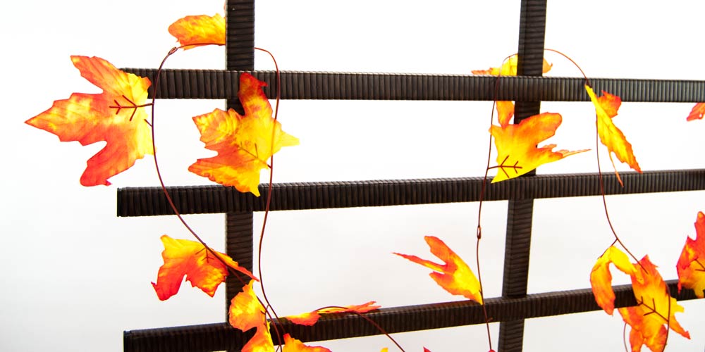 Elegant Einrichten | Pflanzkübel | Polyrattan | mit Rankgitter | rechteckig | 106x38x130cm | mocca.