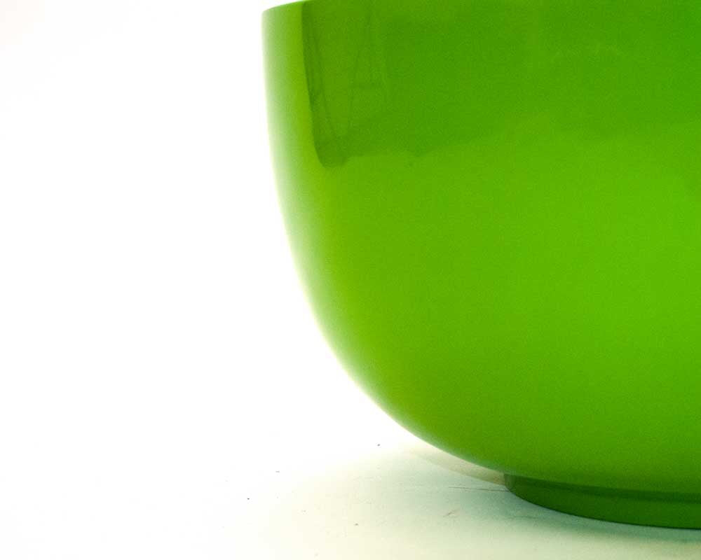 Elegant Einrichten | Pflanzkübel | Fiberglas | rund | D60xH30cm | hochglanz avocado grün