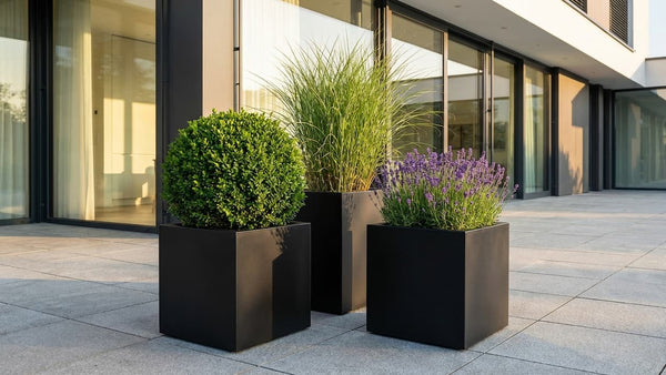 Quadratische Pflanzkübel – Moderne Designs, Größen und Gestaltungsideen