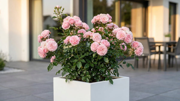 Rosen im Pflanzkübel: Sorten, Pflanzung & Pflege – so blühen sie üppig