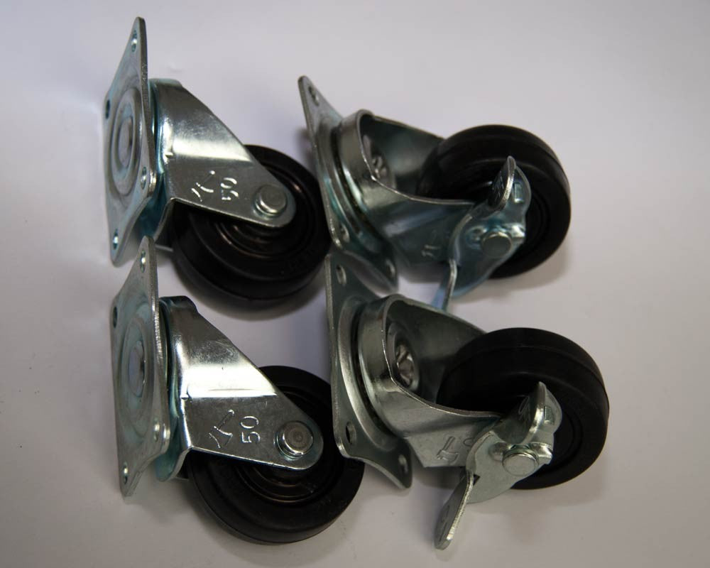 Elegant Einrichten | Lenkrollen für | Polyrattan | Pflanzkübel | Kissenbox