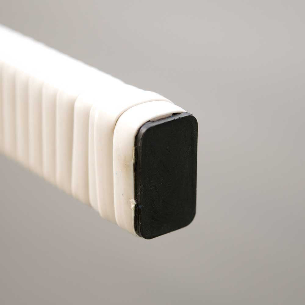 Elegant Einrichten | Pflanzkübel | Polyrattan | mit Rankgitter | rechteckig | 82x30x100cm | weiß.