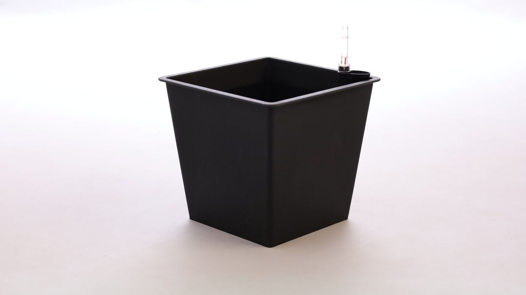 Pflanzkübel | XL Pflanztrog | Polyrattan | rechteckig | 106x40x60cm | mocca