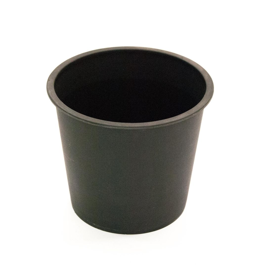 Elegant Einrichten | Kunststoffeinsatz  | rund konisch | D34xH31cm | schwarz