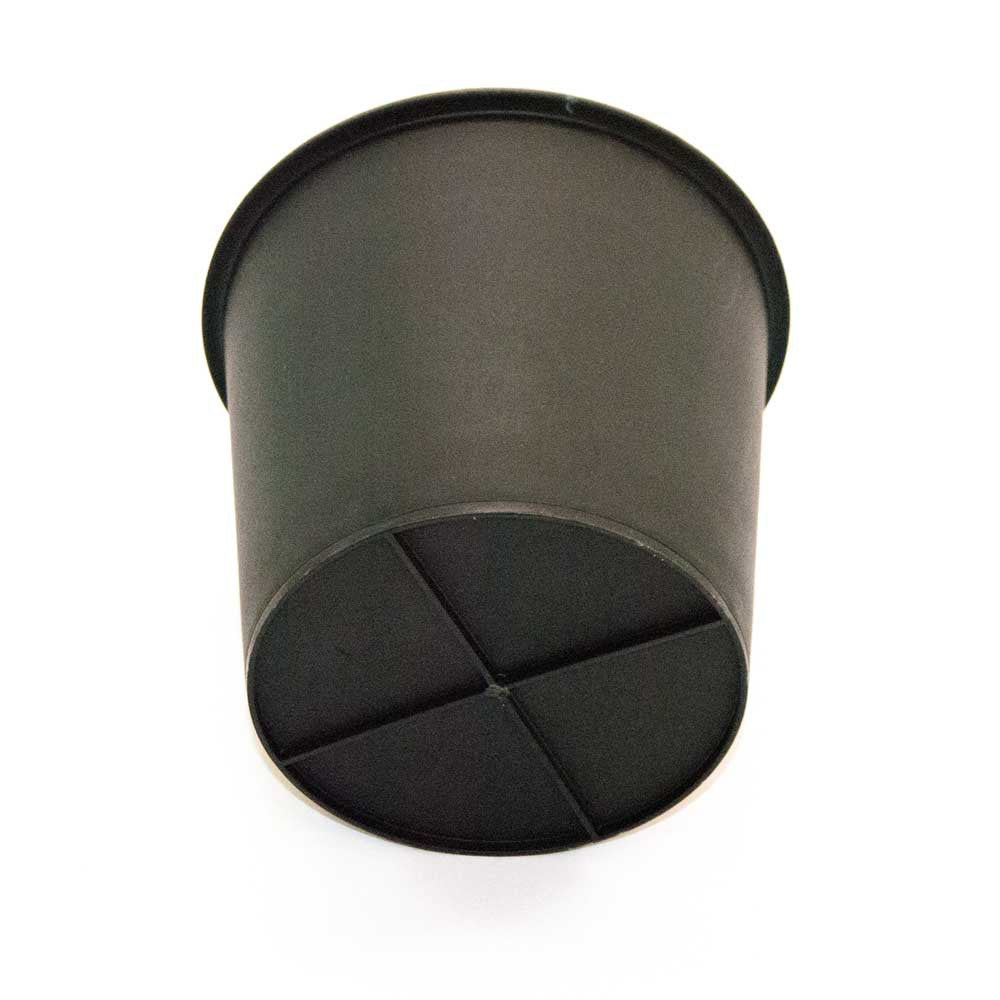 Elegant Einrichten | Kunststoffeinsatz  | rund konisch | D34xH31cm | schwarz