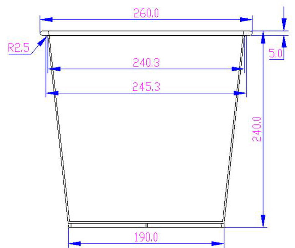 Pflanzkübel | Polyrattan | mit Rankgitter | rechteckig | 82x30x100cm | weiß