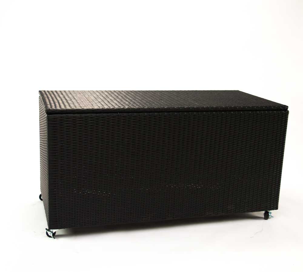 Gartenmobel Plastik Lackieren : GartenKissenbox aus Polyrattan in schwarz – Bild 1 Gartenmobel Plastik Lackieren : GartenKissenbox aus Polyrattan in schwarz – Bild 1
